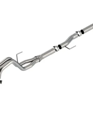 Top Pick Borla F-150 2021 2.7L/3.5L 4dr CC SB EC STB Lar/KingR/Plnm/LTD 3/2.25 DSE CB S-Type BLK CHR Tips