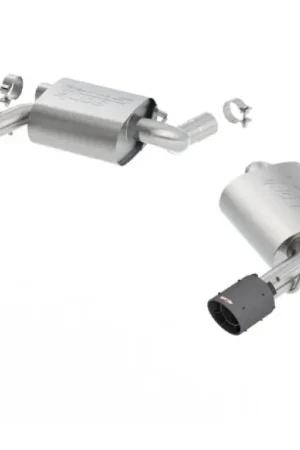 Super Sale Borla 2016-2017 Chevrolet Camaro SS AT/MT RWD S-type Exhaust (w/ Dual Mode Valves) - Black CF Tip