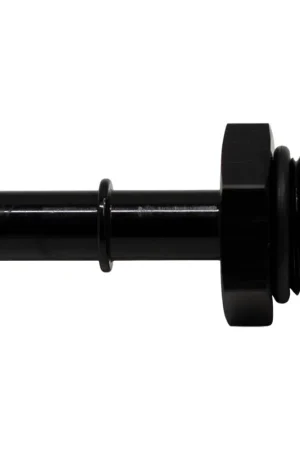 Best Choice DeatschWerks 8AN ORB Male to 3/8in Male EFI Quick Connect Adapter - Anodized Matte Black