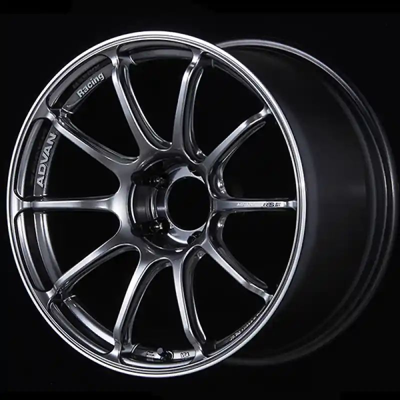 Worldwide Shipping Advan RSIII 19x8.5 / +45 Offset / 5-112 / 66.5mm Bore / Racing Hyper Black & Ring
