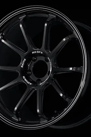 While Supplies Last Advan RZ-DF2 19x10.5 / +32 Offset / 5-120 / 72.5mm Bore / Racing Titanium Black