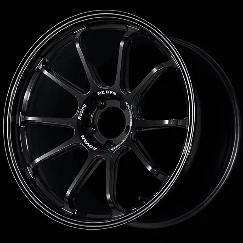 While Supplies Last Advan RZ-DF2 19x10.5 / +32 Offset / 5-120 / 72.5mm Bore / Racing Titanium Black