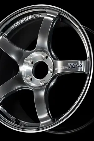 Worldwide Shipping Advan TC-4 SE 18x9.5 / +45 Offset / 5-120 / 72.5mm Bore / Racing Hyper Black & Diamond Cut