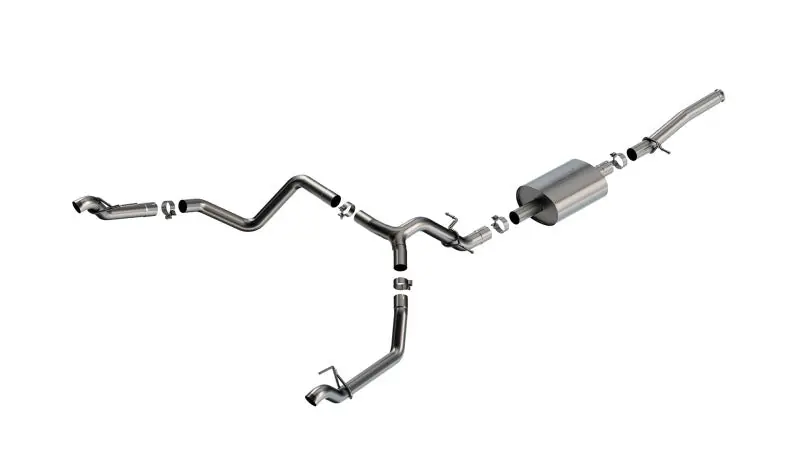 Bargain Borla 2023 GMC Sierra 1500(Non-USDM) 5.3L V8 AT 2/4WD 2DR REG CAB WB126 3in S-Type Catback Exhaust