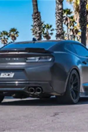 Affordable Borla 2016-2018 Chevrolet Camaro SS AT/MT RWD Ceramic Black S-Type Exhaust (w/ Dual Mode Valves)