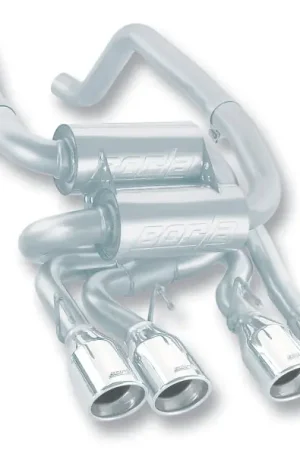 Borla 05-08 Corvette Convertible/Coupe 6.0L/6.2L 8cyl SS S-Type Exhaust (REAR SECTION ONLY) Authentic