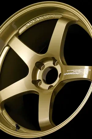 Advan GT for Porsche 18x9.0 / +52 Offset / 5-130 / 71.6mm Bore / Racing Gold Metallic Holiday Sale