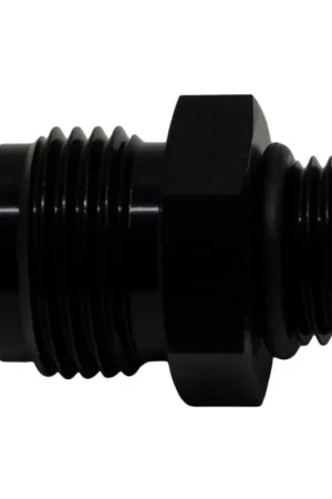 Brand New DeatschWerks 6AN ORB Male to 8AN Male Flare Adapter (Incl O-Ring) - Anodized Matte Black