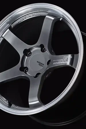 Advan GT for Porsche 18x10.0 / +40 Offset / 5-130 / 71.6mm Bore / Machining & Hyper Platinum Black Affordable