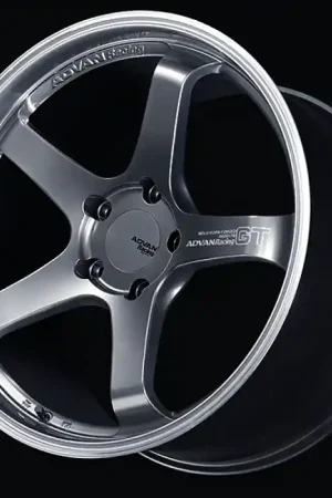 Advan GT for Porsche 19x11.5 / +55 Offset / 5-130 / 71.6mm Bore / Machining & Hyper Platinum Black One Day Deal
