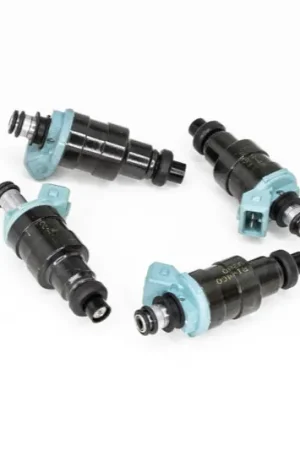 Budget DeatschWerks Universal 450cc Low Impedance 11mm Upper Injector - Set of 4