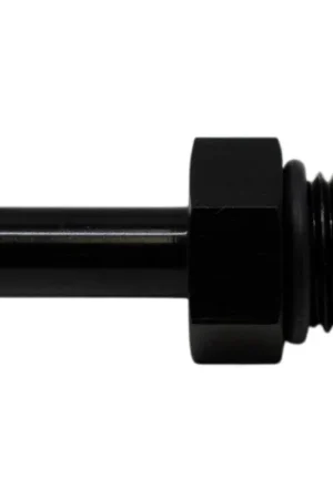 Best Price DeatschWerks 6AN ORB Male to 5/16in Male Barb Fitting (Incl O-Ring) - Anodized Matte Black