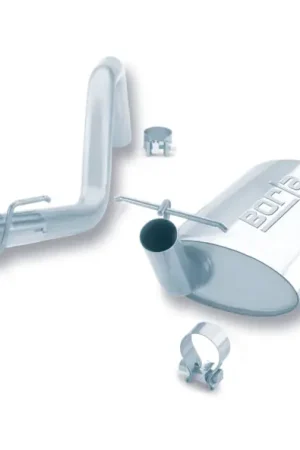 Authentic Borla 91-95 Jeep Wrangler YJ 4.0L 6cyl 4WD 2Dr SS Single Rigth Rear Exit Cat-Back Exhaust