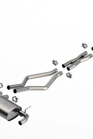 Trusted Brand Borla 22-24 Jeep Grand Cherokee Overland Summit V6 2WD & 4WD S-TYPE Cat-Back Exhaust