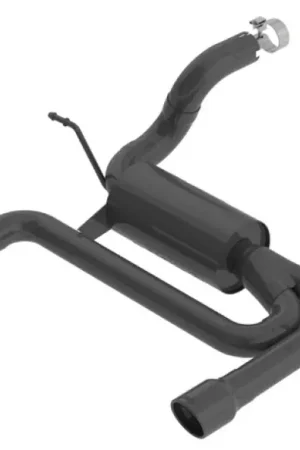 Weekend Sale Borla 2018 Jeep Wrangler JL/JLU 3.6L 2DR/4DR S-Type SS Axle Back Black Coated Exhaust w/3.5in Tips