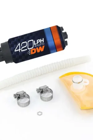 Brand New Deatschwerks DW420 Series 420lph In-Tank Fuel Pump w/ Install Kit For Mazda RX-8 04-08