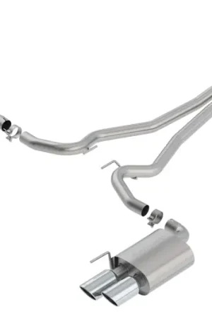 Today Only Borla S-Type Cat Back 18-20 Ford Mustang GT Convertible 2.5in pipe 4in tip