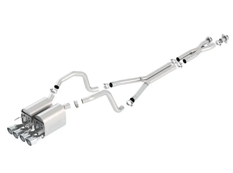 Borla 05-08 Chevrolet Corvette Coupe/Conv 6.0L/6.2L 8cyl 4spd/6spd RWD inS-Type IIin Catback Exhaust Seasonal Sale